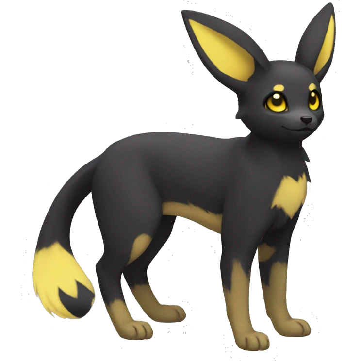 Umbreon full body emoji