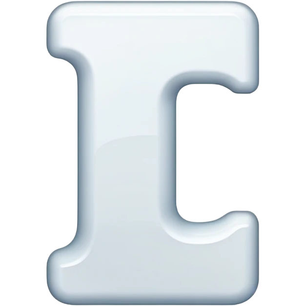 the white letter i



 emoji