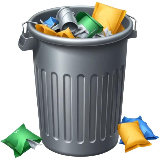 trash can emoji