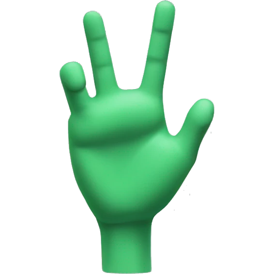 point hand emoji