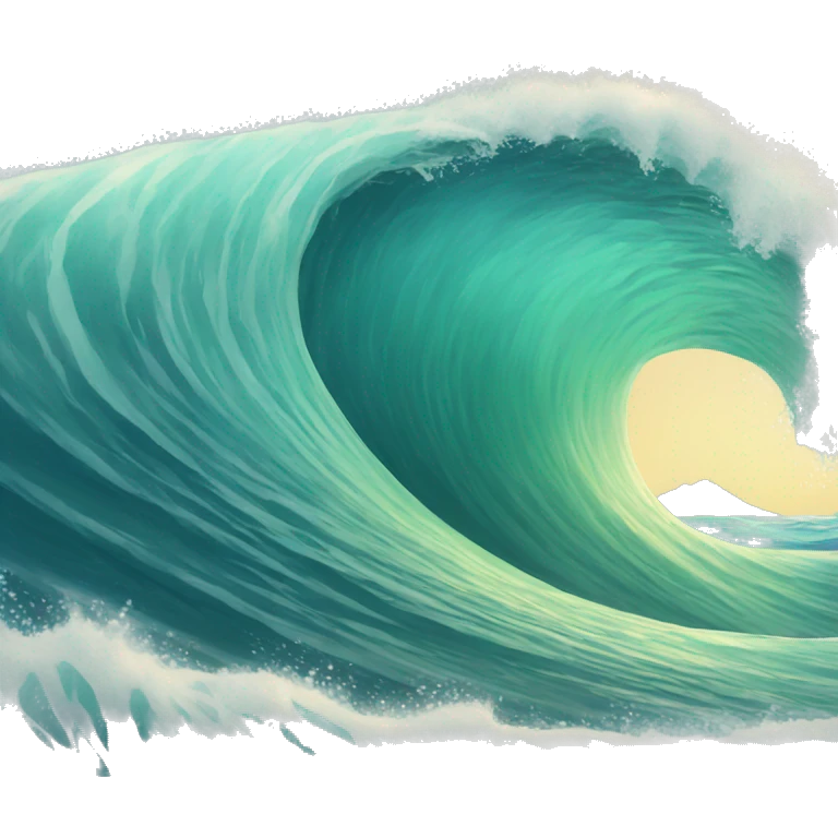 wave emoji