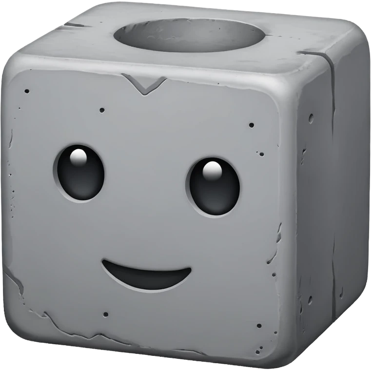 Concrete block emoji