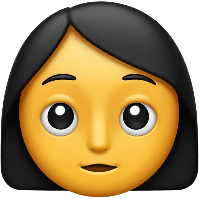Necesito un emoji o icono, no una imagen, que sea de este estilo ✿, pero en vez de una flor, que sea un blohsh de billie eilish emoji