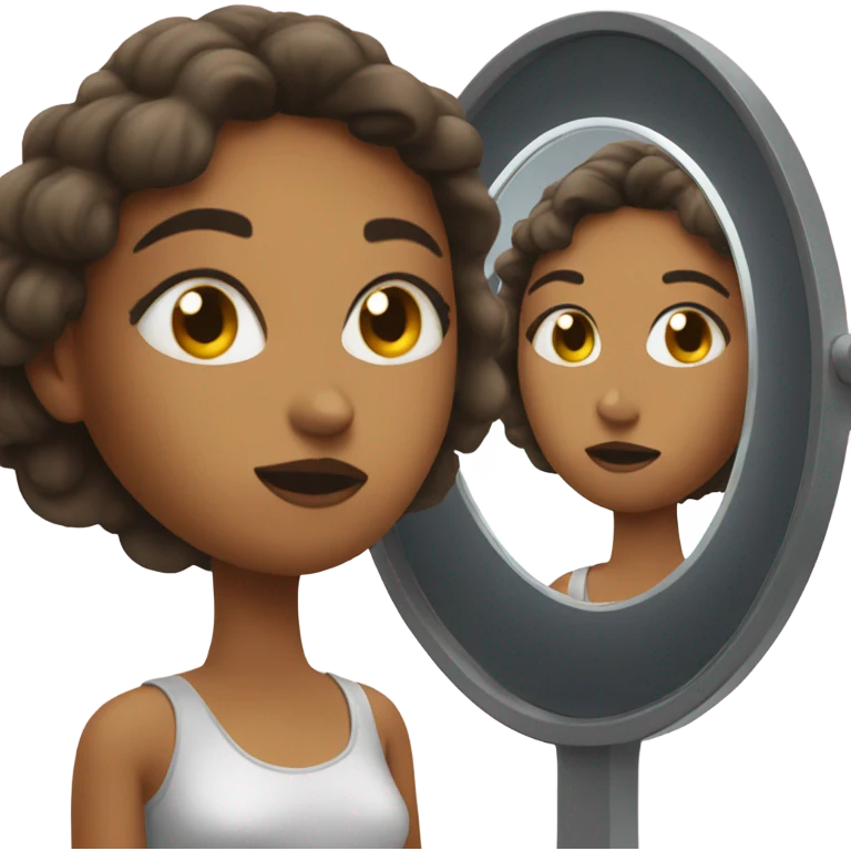 woman in the mirror emoji
