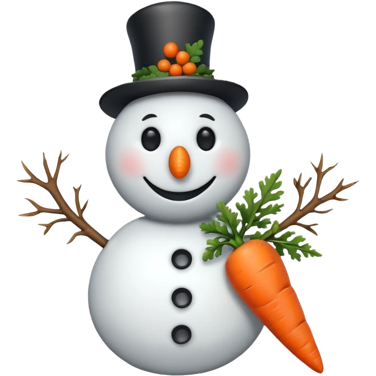 Snowman emoji