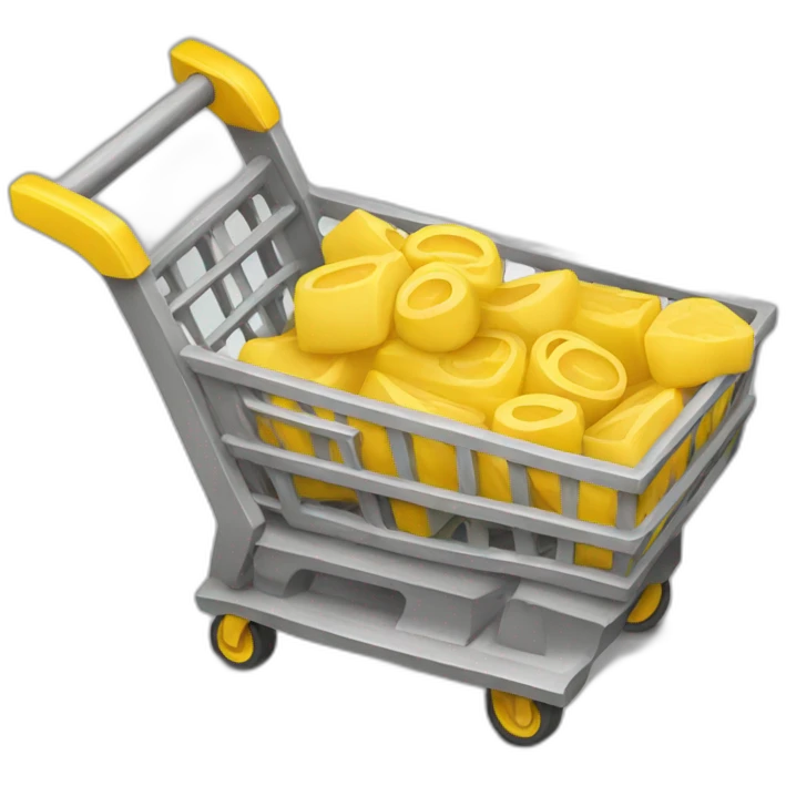 yellow-cart-checkout emoji