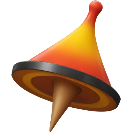 Spinning top emoji
