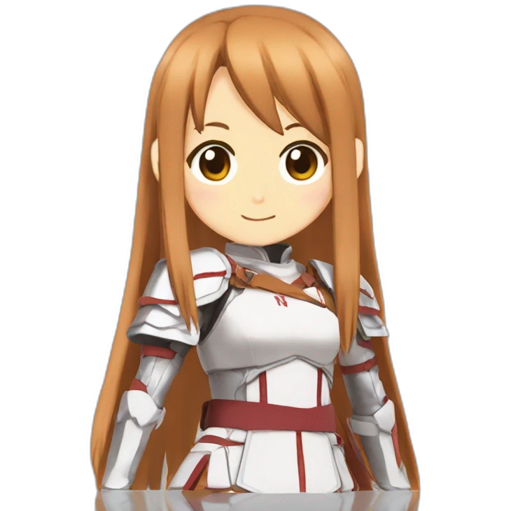 Asuna in sword art online emoji