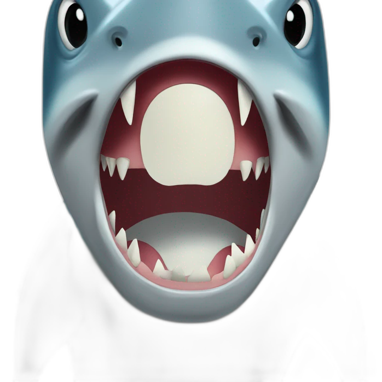 Requin méchant emoji