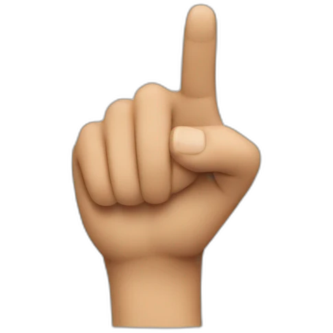 finger pointing right emoji