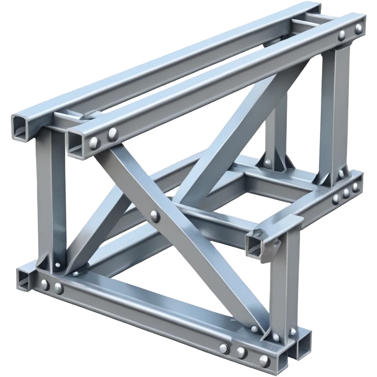 H-beam steel girder with bolts emoji
