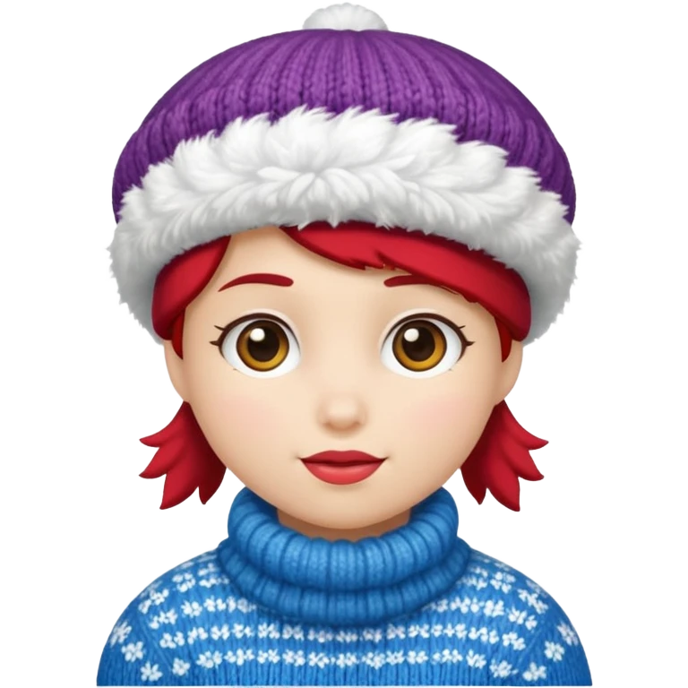 snow beret emoji