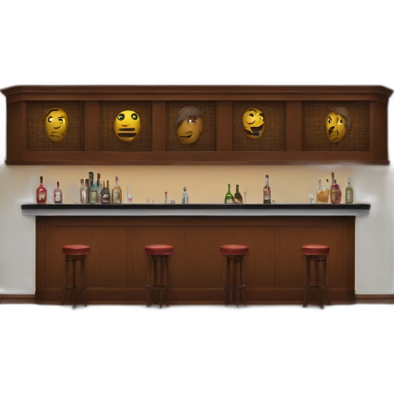 Bar from the overlook hotel emoji