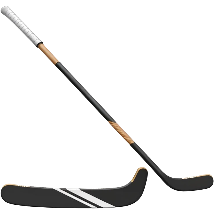 Hockey goalie stick,single stick emoji