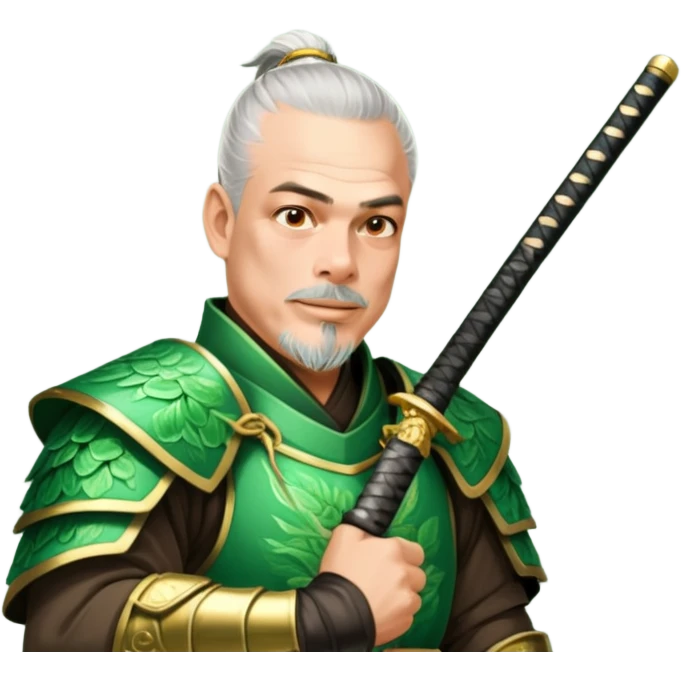 Emerald Samurai emoji