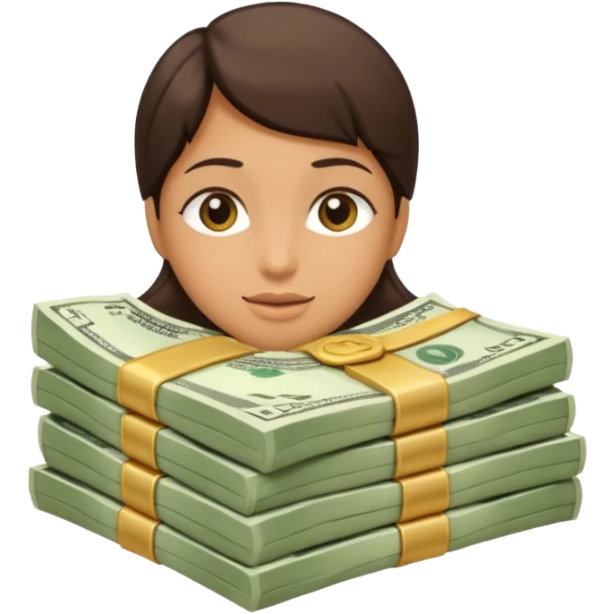money looking up  emoji