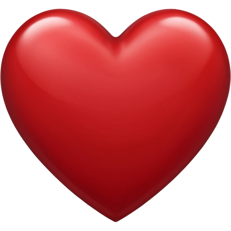 dark red heart emoji