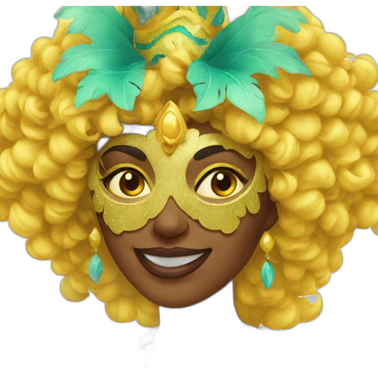 carnaval woman emoji