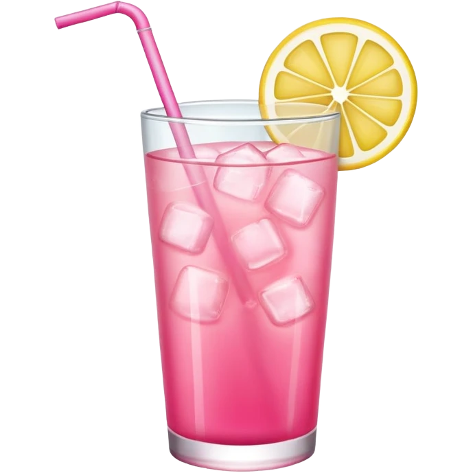 Pink lemonade  emoji