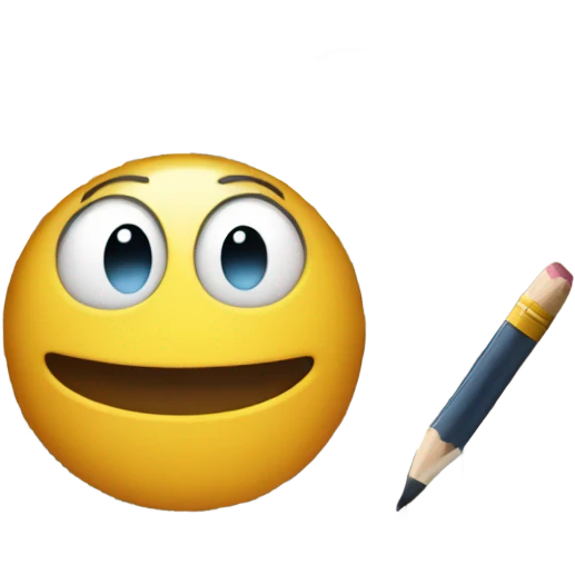 Emoji doing Crossword emoji