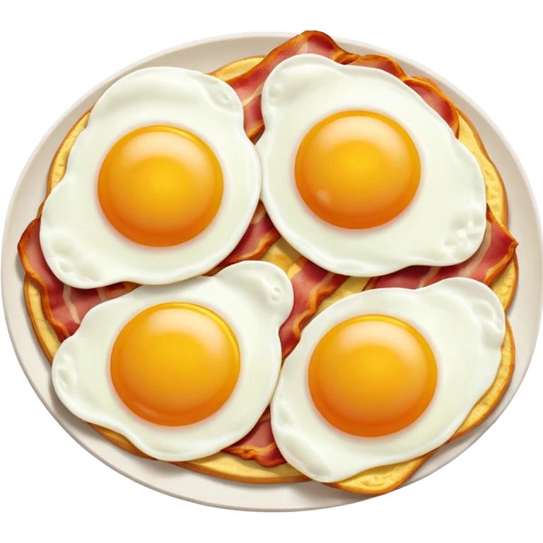 bacon & eggs emoji