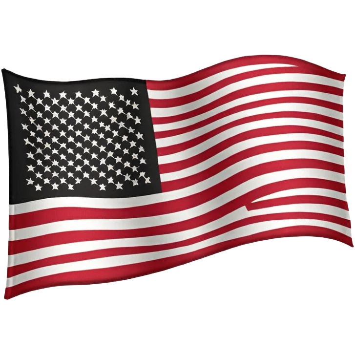 Black American heritage flag  emoji