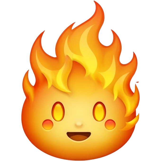 Fire burning  emoji