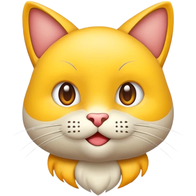 Рыжий кот emoji