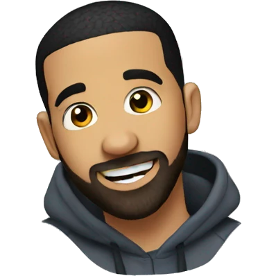 Drake being silly emoji