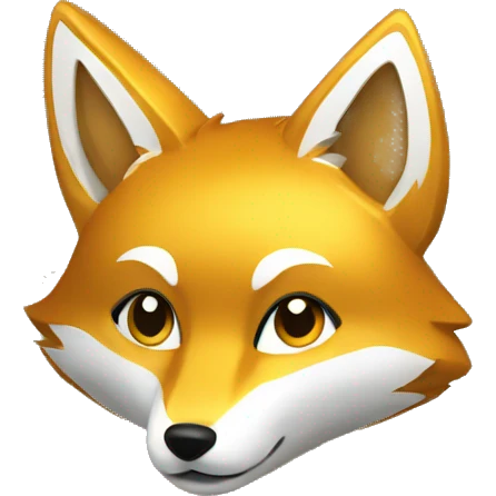gold fox emoji