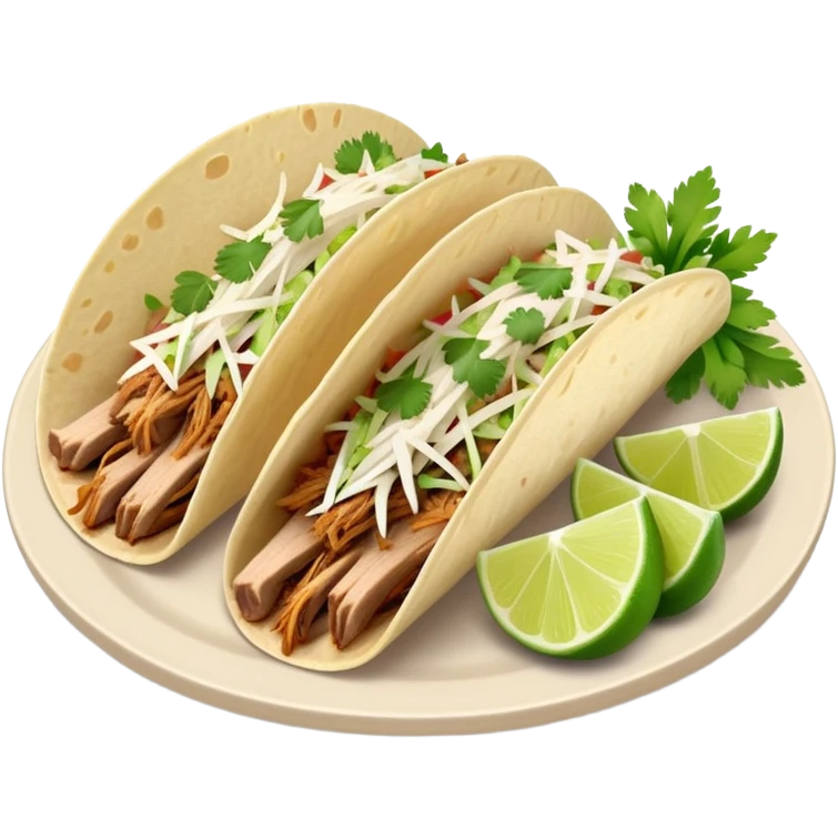 Kalua pork tacos  emoji