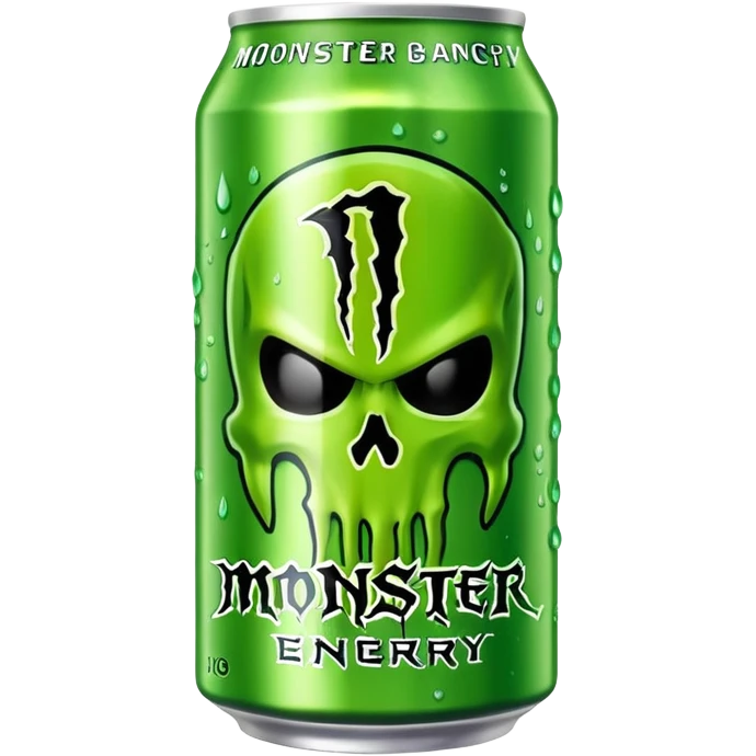 Monster energy drink emoji