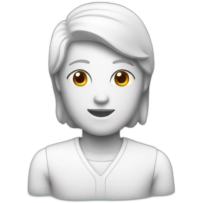 therapy white  emoji