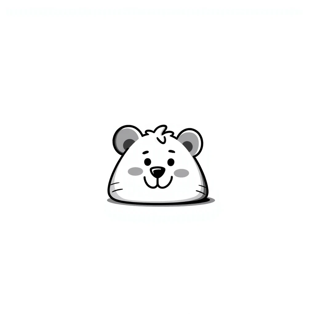A wooden toy with a sweet, cute face emoji
