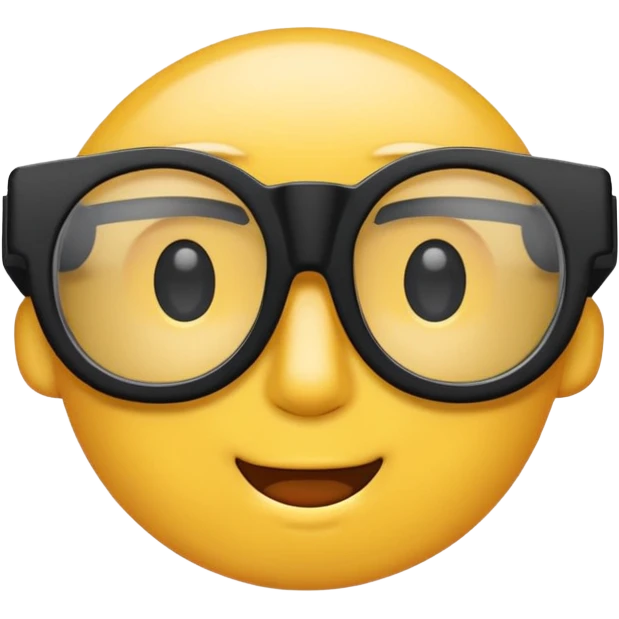 3d glasses emoji