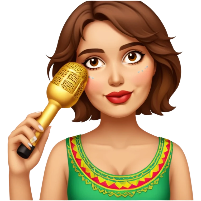 Vibrant Festival Singer emoji