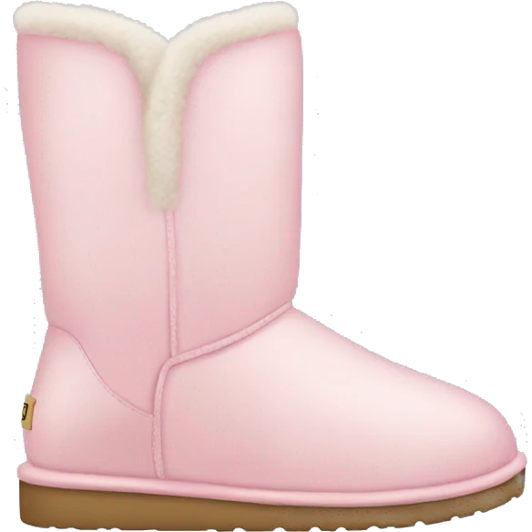 light pink uggs emoji