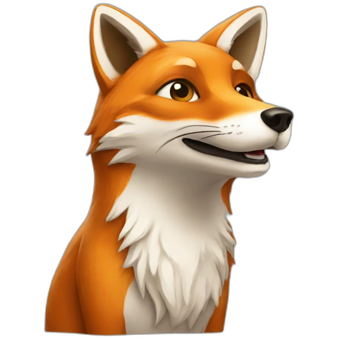 luxury fox emoji