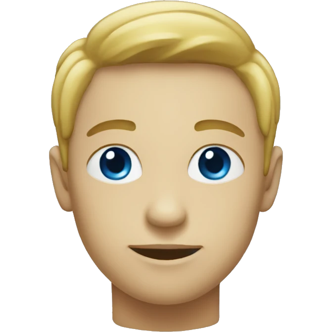 pastille bleu emoji