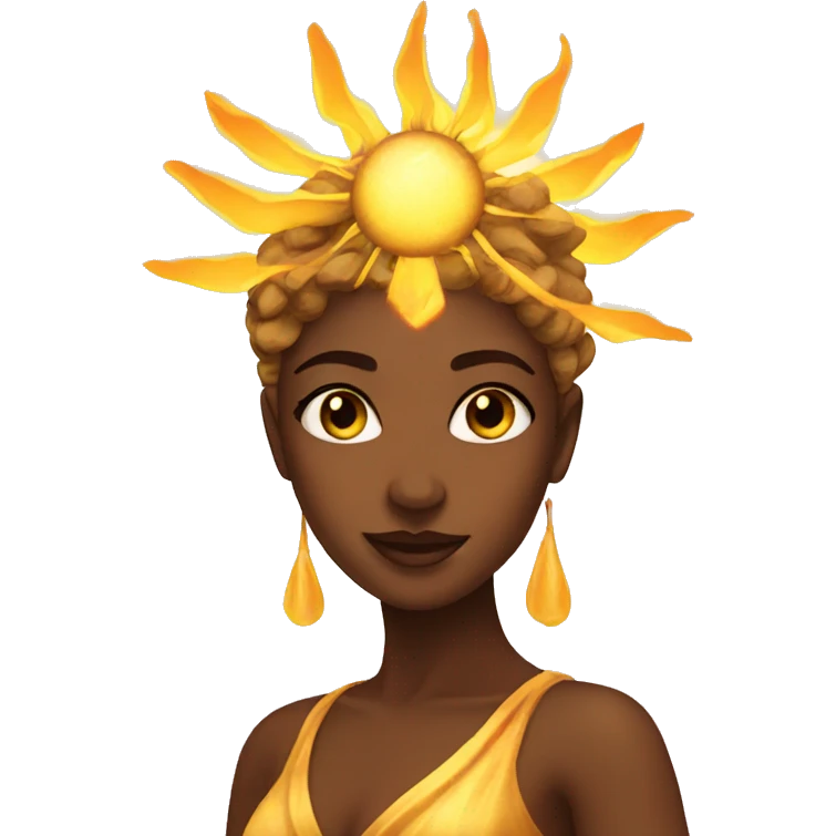 Sun Goddess emoji