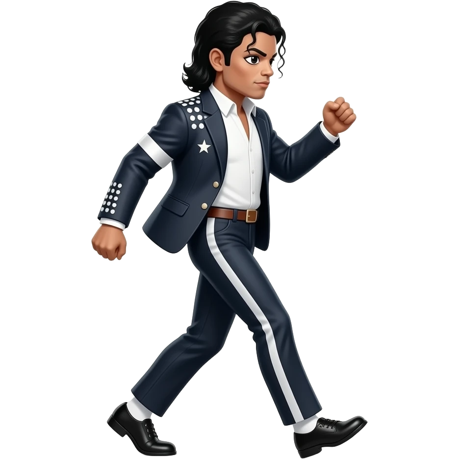 Micheal Jackson moonwalk hehe emoji