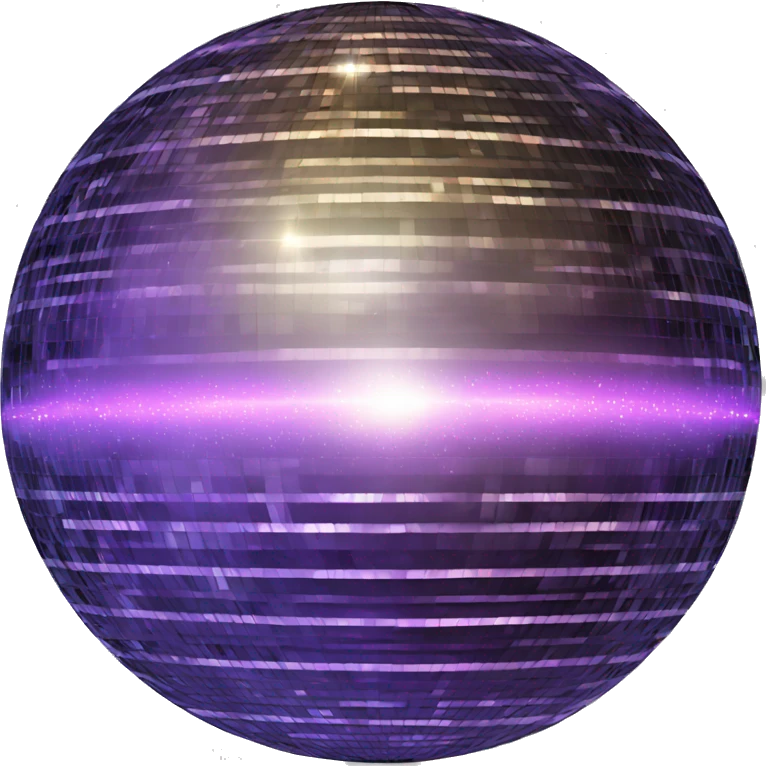 Saturn disco ball  emoji