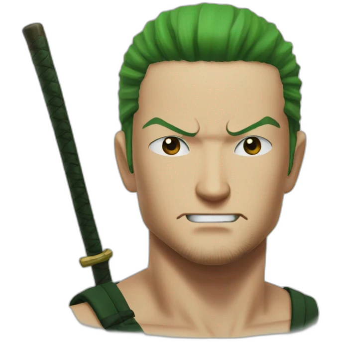 Roronoa zoro emoji