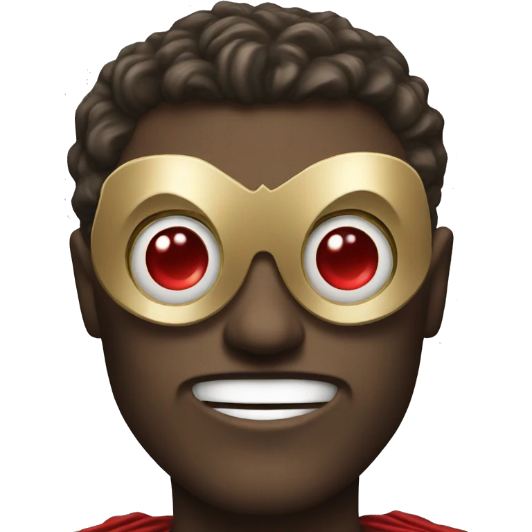 homelander with laser red eyes emoji
