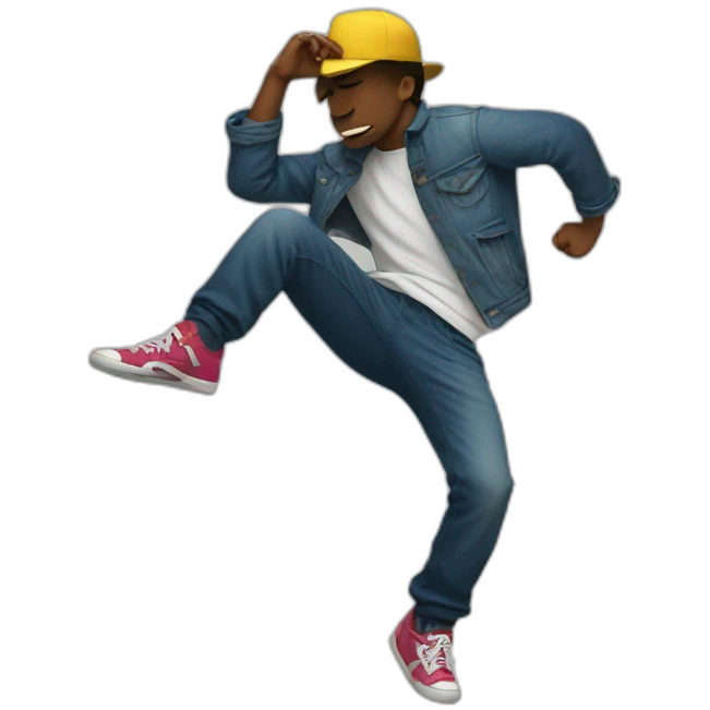Break dance  emoji