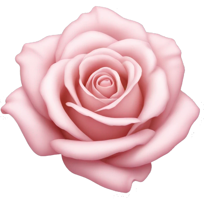 Light pink rose emoji
