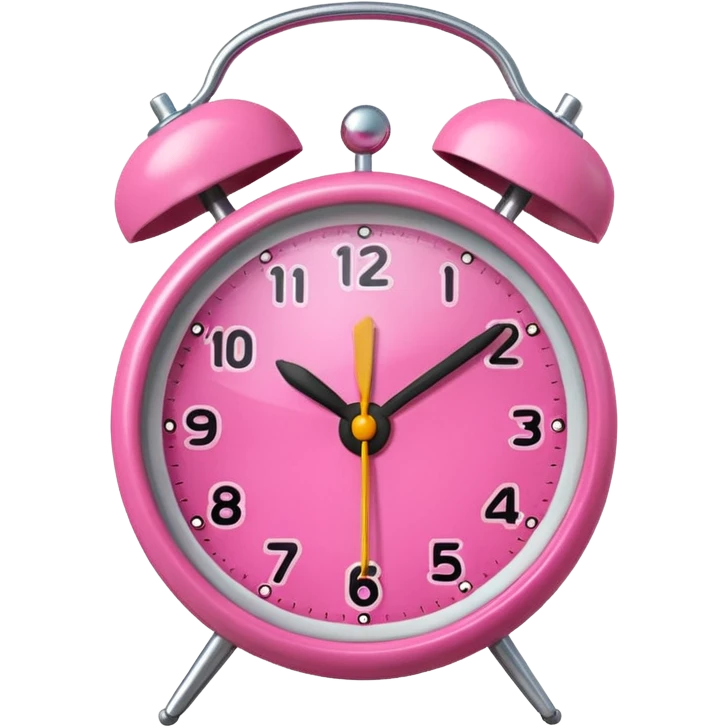 pink alarm emoji