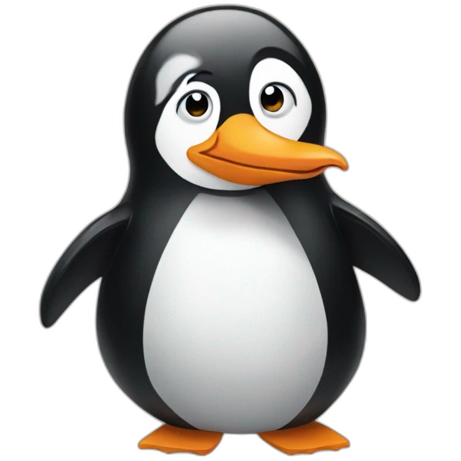 creative penguin emoji