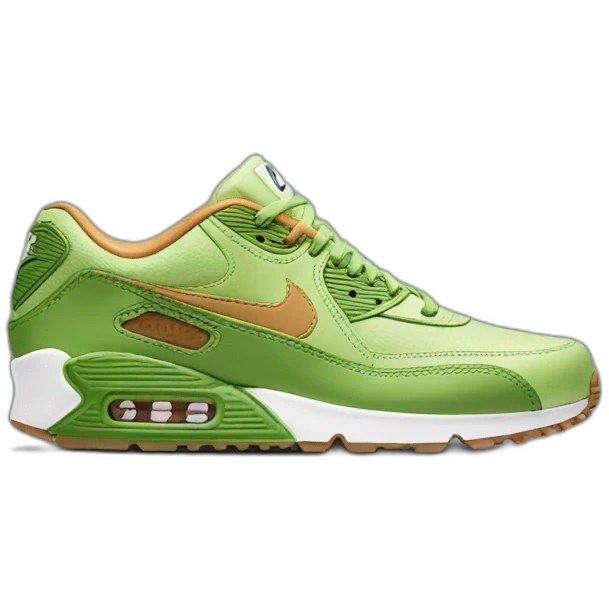 Pepe wearing Nike airmax 90 emoji