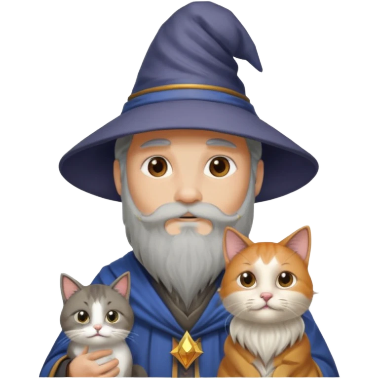 wizard and pet emoji